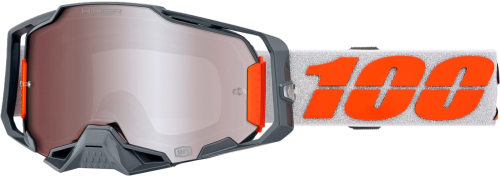100% - 100% Armega Hiper Goggles - 50003-00016 - Silver/Silver Mirror Lens - OSFM