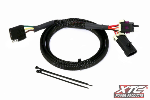 XTC Power Products - XTC Power Products 3 Pin Universal to 4 Pin Trailer Adapter - UNI-3PIN-TRAOUT
