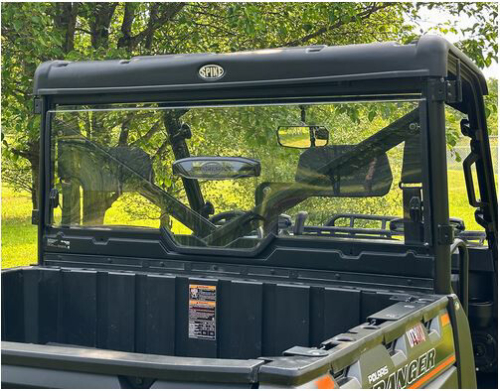 Spike Powersports - Spike Powersports Rear Windshield - Clear - 78-9800V-R