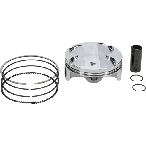 Vertex - Vertex Forged Big Bore Piston Kit (270 cc) - 3.00mm Oversize to 83.96mm, 14.1:1 Compression - 24637B