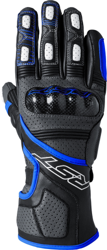 RST - RST Fulcrum Gloves - 103179BLU-10 - Gray/Blue/Black - 10