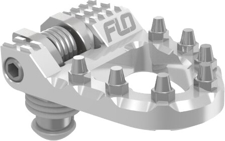 Flo Motorsports - Flo Motorsports Replacement Brake Tip - Large - Silver - MXBP-L TIP S