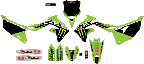 DCOR - DCOR Team Graphic Kit - Black - 20-20-664