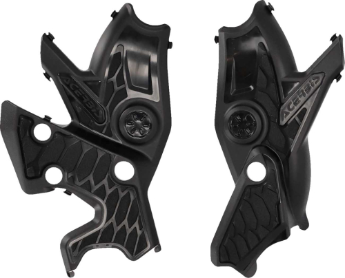 Acerbis - Acerbis X-Grip Frame Protectors - Black/Black - 2911460001