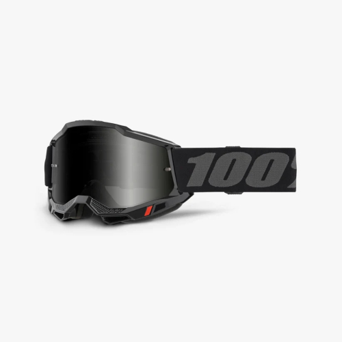 100% - 100% Accuri 2 Sand Goggles - 50020-00006 - Black/Smoke Lens - OSFM
