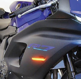 New Rage Cycles - New Rage Cycles Front Signals - without Dual-Load Equalizer - Block Off Plates - CBR600-FB-BO