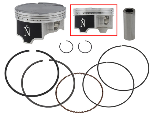 Namura Technologies - Namura Technologies Piston Kit - 1.00mm Oversize to 93.00mm - NA-10093-4