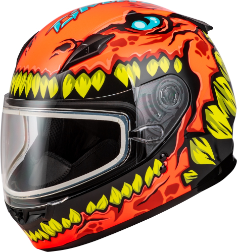 G-Max - G-Max GM-49Y Drax Youth Helmet - F2499271 - Orange - Medium