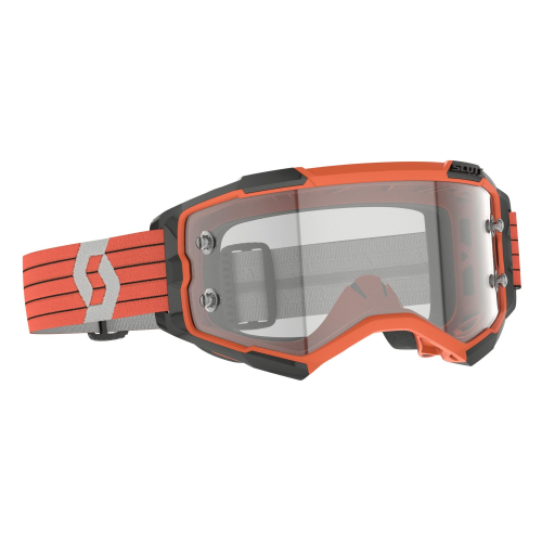Scott USA - Scott USA Fury Goggles - 274514-1011113 - Orange/Clear Lens - OSFM