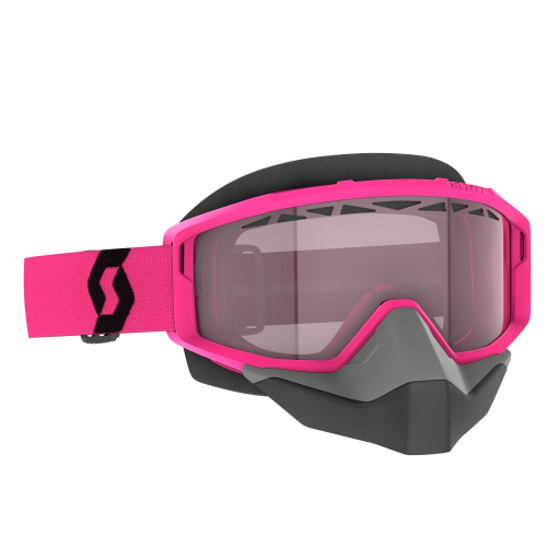 Scott USA - Scott USA Primal Snowcross Goggles - 278606-1665134 - Black/Pink/Rose Lens - OSFM