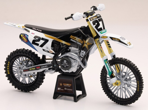 New Ray Toys - New Ray Toys 1:12 Scale Rockstar Husqvarna Factory Team - FC450 - 58403