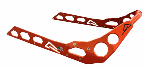 Skinz Protective Gear - Skinz Protective Gear Rear Bumper - Lava Red - D-SDRB600-LRD