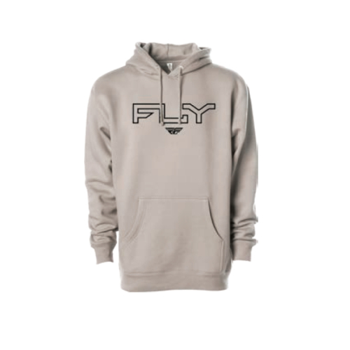 Fly Racing - Fly Racing Fly Edge Hoodie - 354-03052X - Cement - 2XL
