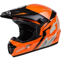 G-Max - G-Max MX-46 Compound Helmet - D3464284 - Orange/Black/Gray - Small