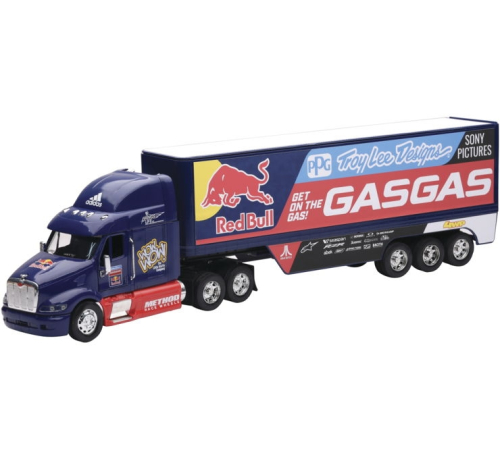New Ray Toys - New Ray Toys 1:32 Scale Red Bull Gas Gas - Transporter Truck - 11053
