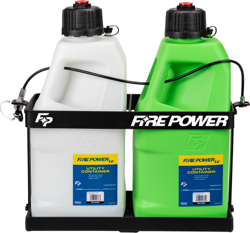 Fire Power - Fire Power LC 5gal. 2 Jug Rack - 10.5in.x21in. - 300-10292