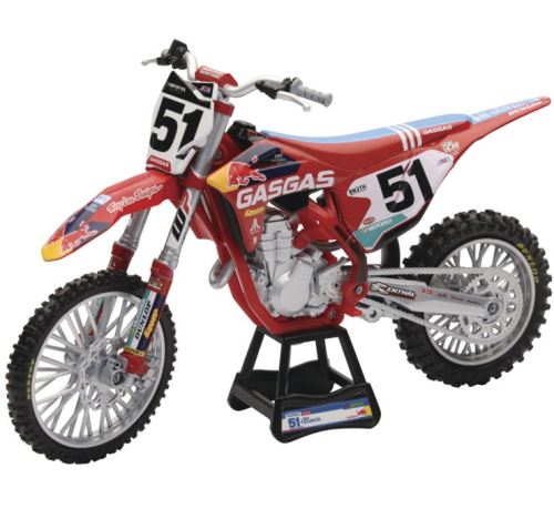 New Ray Toys - New Ray Toys 1:12 Scale Red Bull Gas Gas - MC 450F Justin Barcia - 58303