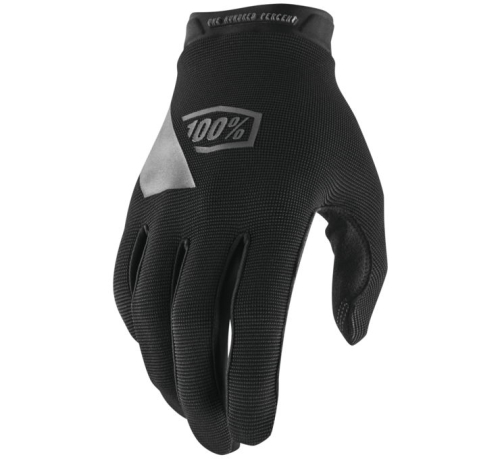 100% - 100% Ridecamp Youth Gloves - 10012-00000 - Black/Charcoal - Small