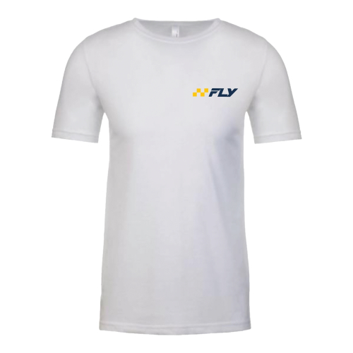 Fly Racing - Fly Racing Fly Victory T-Shirt - 354-0327L - White - Large