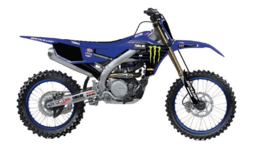 DCOR - DCOR 2023 MEY Yamaha Graphics Complete Kit - White - 20-50-263