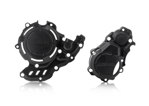 Acerbis - Acerbis X-Power Engine Covers - Black - 2977600001