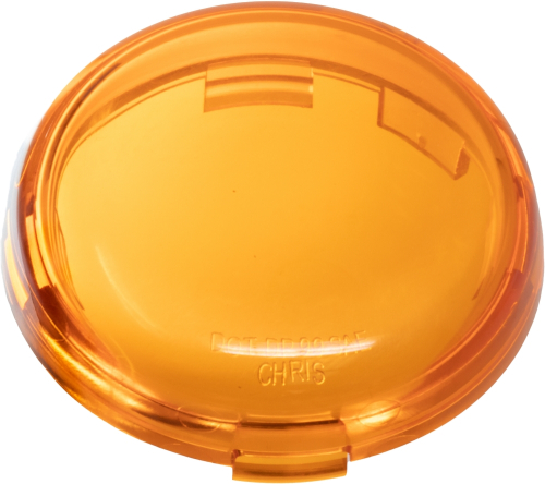 Letric Lighting Co. - Letric Lighting Co. 2in. Bullet Turn Signal Lens - Amber - LLC-2A