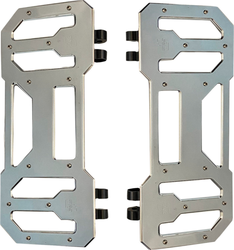 Pro-One Performance - Pro-One Performance 12in. Billet Driver Floorboard - Chrome - 500770