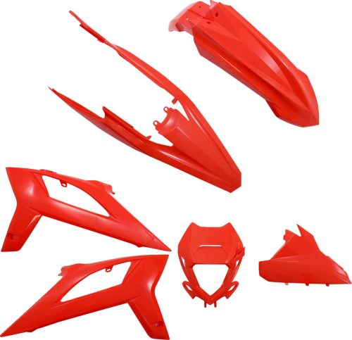 Acerbis - Acerbis Full Plastic Kit - Red - 2936260004