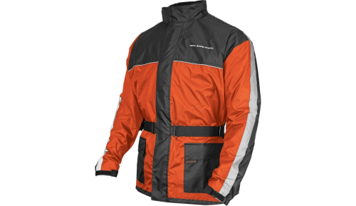 Nelson-Rigg - Nelson-Rigg Rain Jacket - SSJ-ORG-01-SM - Orange/Black - Small