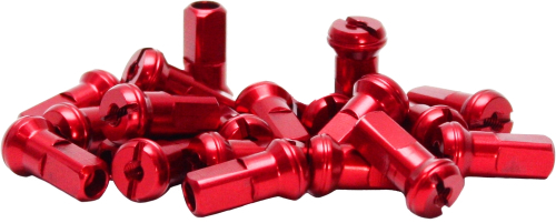 Dubya - Dubya Spoke Nipples - Red - 98-612R