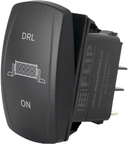 FLIP - FLIP Dash Switch - STD DRL 3 Position On/Off/On - SC3N-N-L86