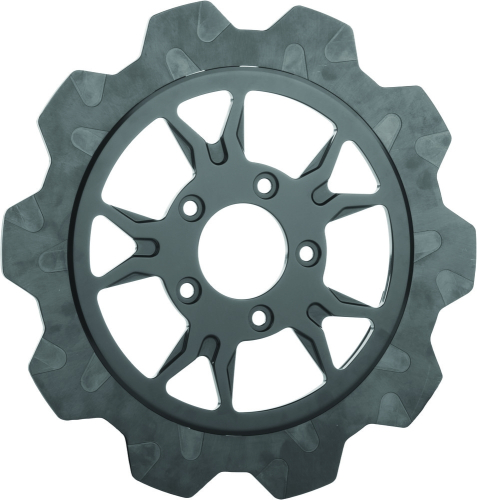 Lyndall Racing Brakes - Lyndall Racing Brakes Crown Cut B-52 Front Rotor - 11.5in. - Black/Black - 2102-1158