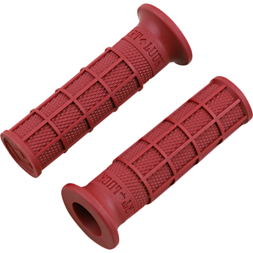 ODI - ODI Hart-Luck Signature Full-Waffle Slip-On Grip - Red - V02FWDR