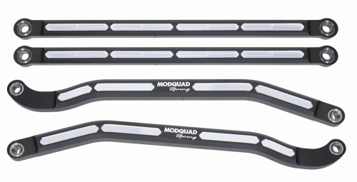 ModQuad - ModQuad Aluminum High-Clearance Radius Rods - Black - RZR-RRHC-1KT-BLK