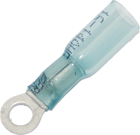 Namz - Namz Heat Shrink Ring Terminal for 14-16 Gauge Wire(#8) - NIS-19164-0033