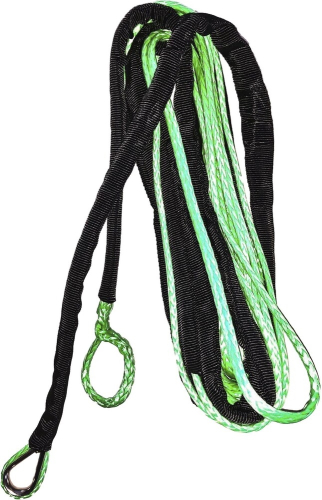 Open Trail - Open Trail Synthetic Winch Rope - Green - 50ft. x 3/16in. - 600-4050