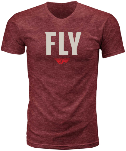 Fly Racing - Fly Racing WFH T-Shirt - 352-0152M - Heather Red - Medium