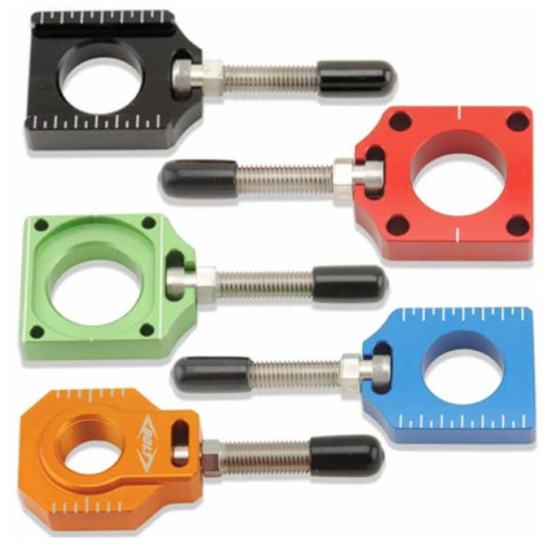 Bolt MC Hardware - Bolt MC Hardware Chain Adjuster Block - Black - CHAD-CR.BK