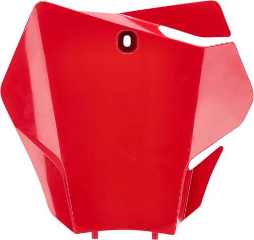 Acerbis - Acerbis Front Number Plate - Red - 2872760004