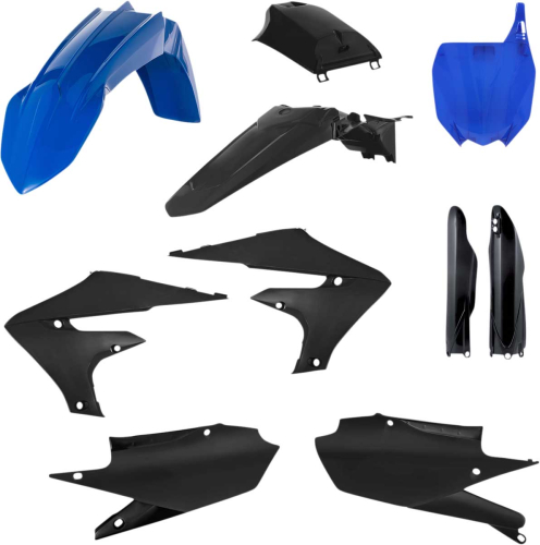 Acerbis - Acerbis Full Plastic Kit - Blue/Black - 2736351034