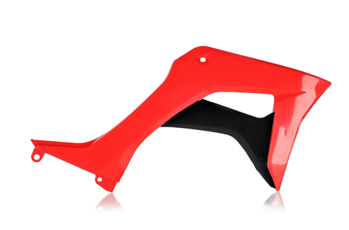 Acerbis - Acerbis Radiator Shrouds - Red/Black - 2872661018