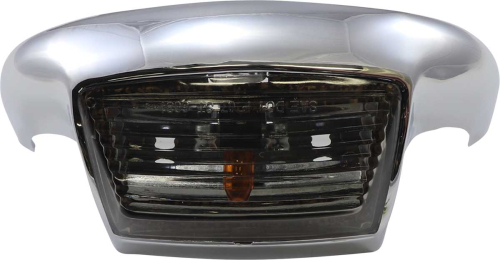 Drag Specialties - Drag Specialties Front Fender Tip Light - Light with Smoke Lens - 2040-0585