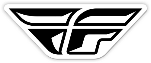 Fly Racing - Fly Racing 4in. Fly F-Wing Decal - 99-8406