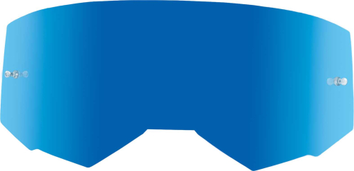 Fly Racing - Fly Racing Single Lens with Post for Zone Pro/Zone/Focus Goggles - Blue Mirror/Smoke - FLA-038