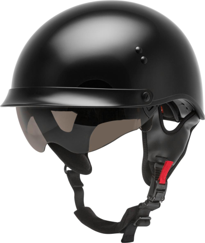 G-Max - G-Max HH-65 Full Dressed Solid Helmet - H9650023 - Black - X-Small