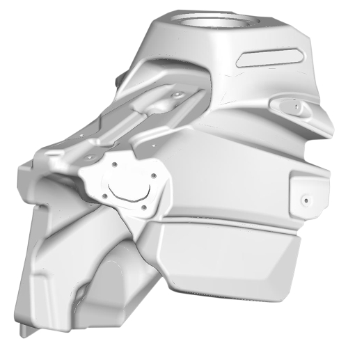 Acerbis - Acerbis Fuel Tank - Natural - 3.1 Gal. - 2780640147