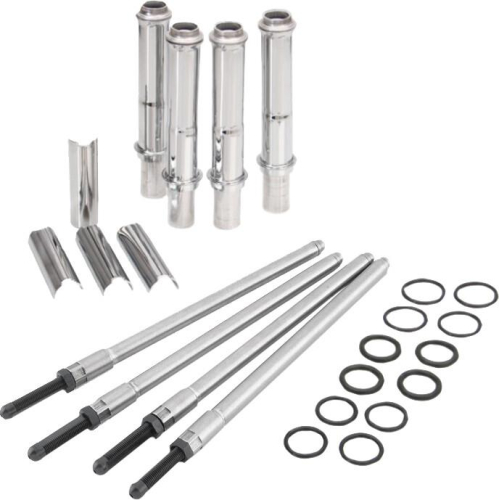 Rocket Cams - Rocket Cams Speedy Adjustable Pushrods with Covers - 6-6004