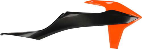 Acerbis - Acerbis Radiator Shrouds - 20 Orange/Black - 2726515229