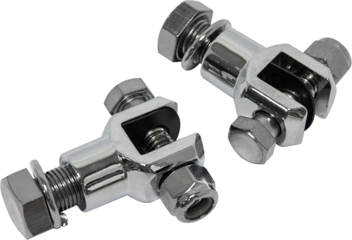 HardDrive - HardDrive Footpeg Clevis Mounts - Chrome - 1/2in.-20 Thread - 30-686A