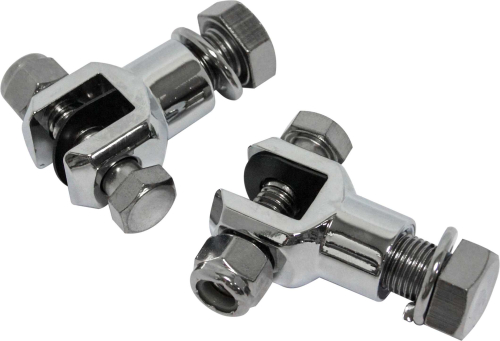 HardDrive - HardDrive Footpeg Clevis Mounts - Chrome - 3/8in.-24 Thread - 30-686C